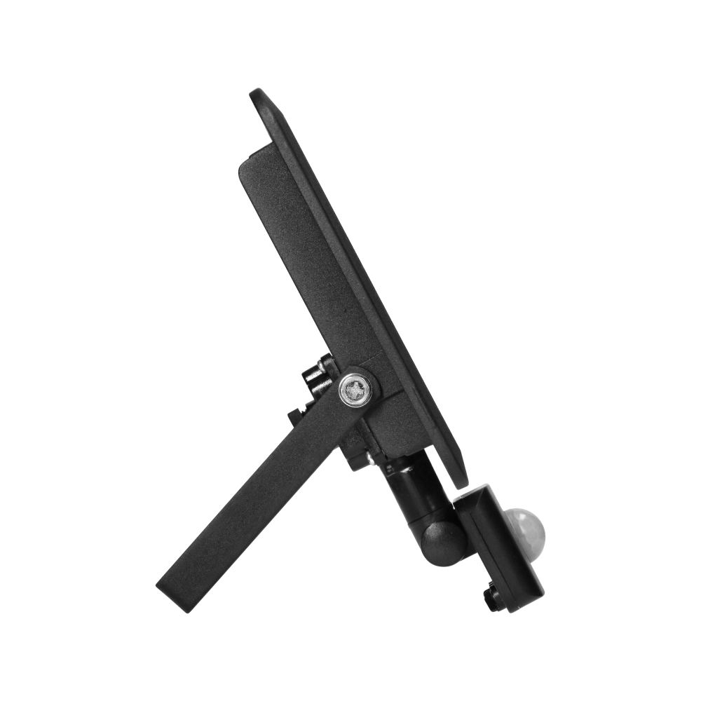 FARO LED, floodlight with PIR motion sensor, 100W, 8000lm, IP44, 4000K, aluminium + glass